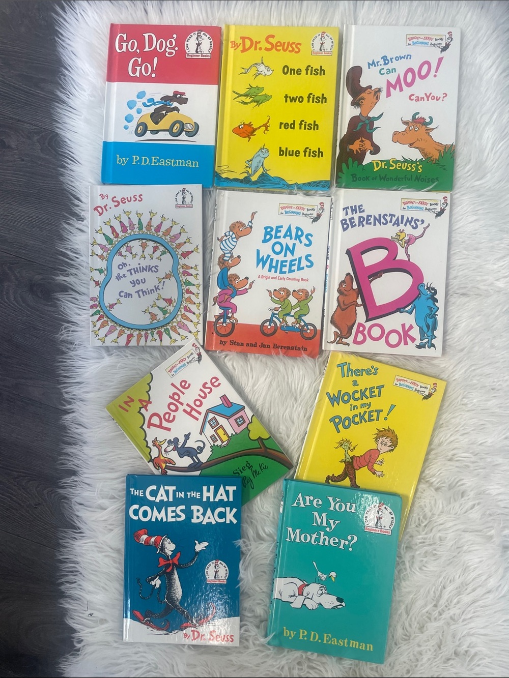 10 Assorted Children's Picture Book Lot — Dr. Seuss & Classic Titles